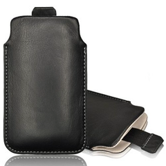 Chic Læder cover Slim Deluxe til iPhone 5/5C/5S