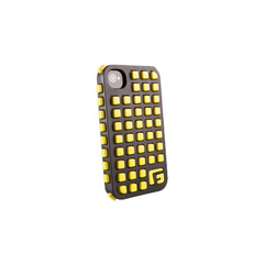 G-FORM XTREME Square SORT/GUL TIL IPHONE 4/4S