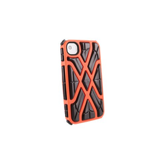 G-FORM XTREME X Orange/Sort TIL IPHONE 4/4S